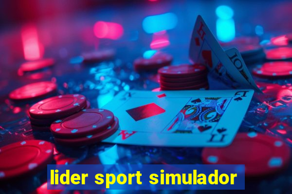 lider sport simulador